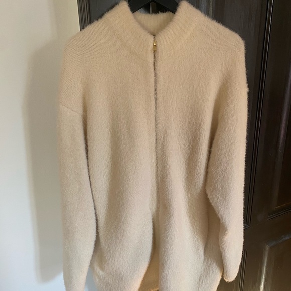 J. Crew Point Sur Teddy Zip Sweater Jacket - Picture 1 of 4